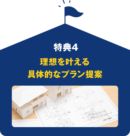 特典5 理想を叶える 具体的なプラン提案