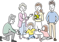 オーナー様と紹介者様が同時に来場　※同時来場時にQUOカードの進呈