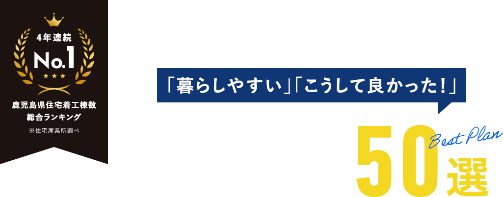 「暮らしやすい」「こうして良かった！」人気・評判のプランランキング50選