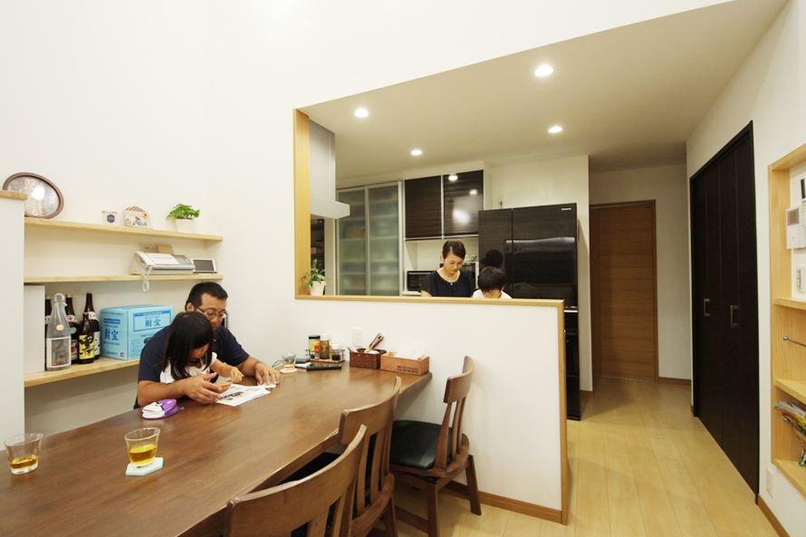 暮らしやすさを追求した平屋の家