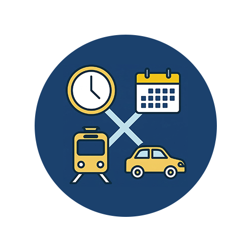 移動時間ゼロのイメージ