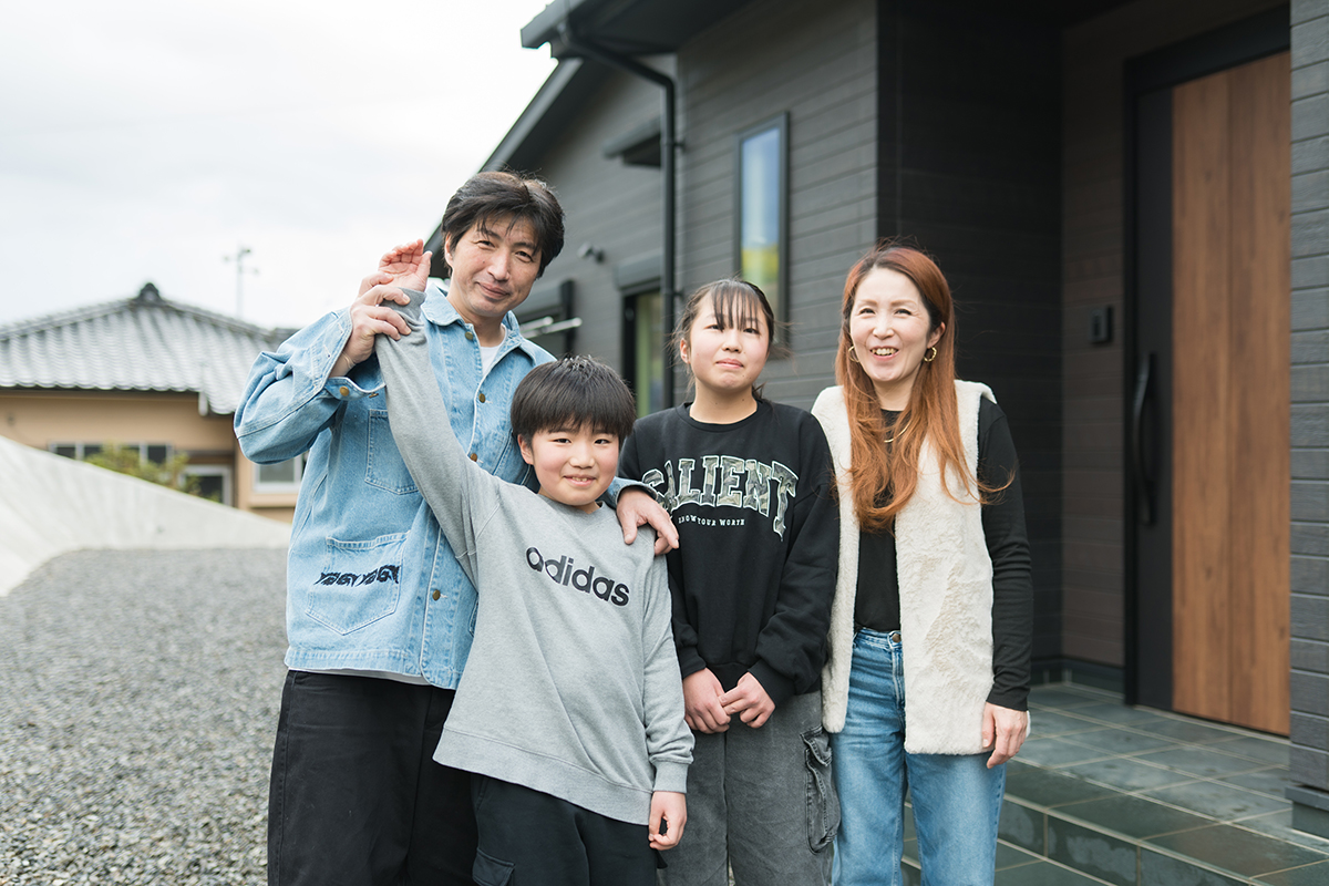 家事ラク動線とリラックス空間を両立した住まい